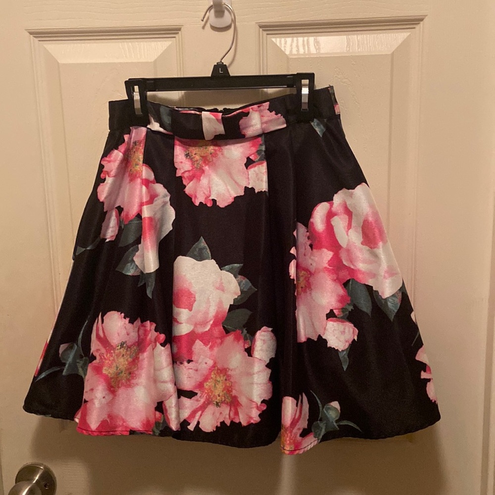 2 piece floral hoco set